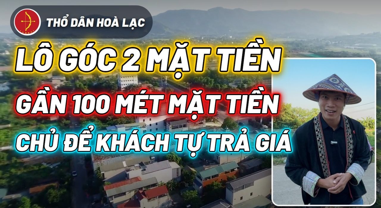 Lô Góc Tam Giác Phú Cát, Hơn 600m² Mặt Quốc Lộ 21, Gần Khu Công Nghệ Cao