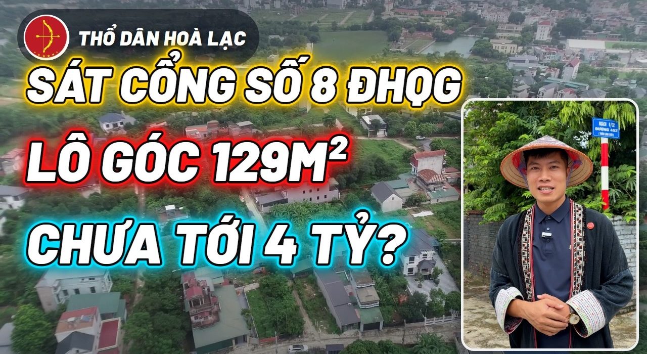 Lô Góc Linh Sơn 129m², Sát Cổng Số 8 ĐHQG, Chưa Tới 4 Tỷ