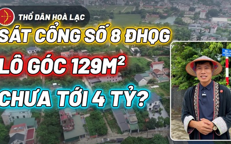 Lô Góc Linh Sơn 129m², Sát Cổng Số 8 ĐHQG, Chưa Tới 4 Tỷ