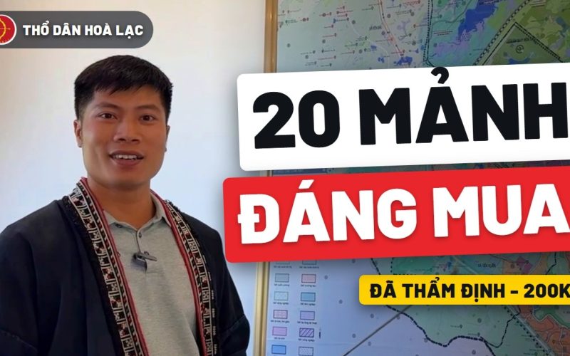 4 Mảnh Đất Hòa Lạc Giá Chỉ Bằng 1/3 Khu Bên Cạnh, Vẫn Ra Dòng Tiền – đất nền Hòa Lạc, Thổ Dân Hòa Lạc